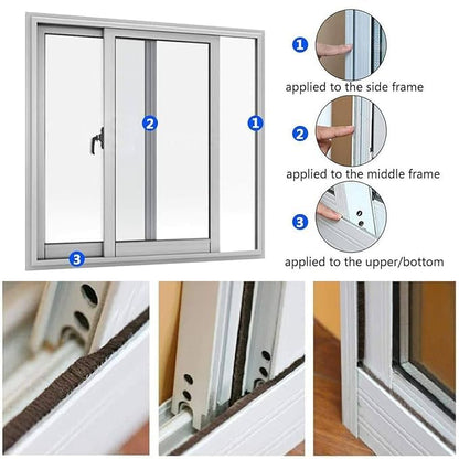 AM3656 10 Meters Windproof dustproof Window Sealing Strips