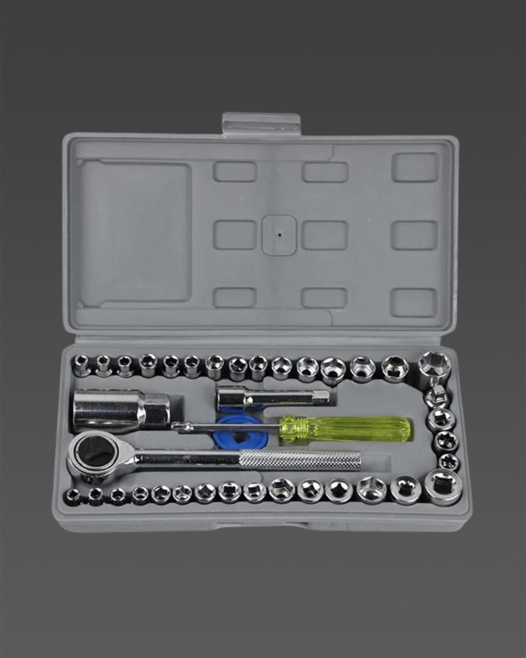 Screwdriver - Multipurpose 40 in 1 Screwdriver Socket Set and Bit Tool Kit Set 8feb97-4