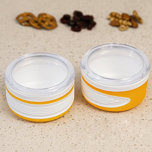 Airtight Plastic Storage Container Set (2 pieces, 550ml) Your Brand