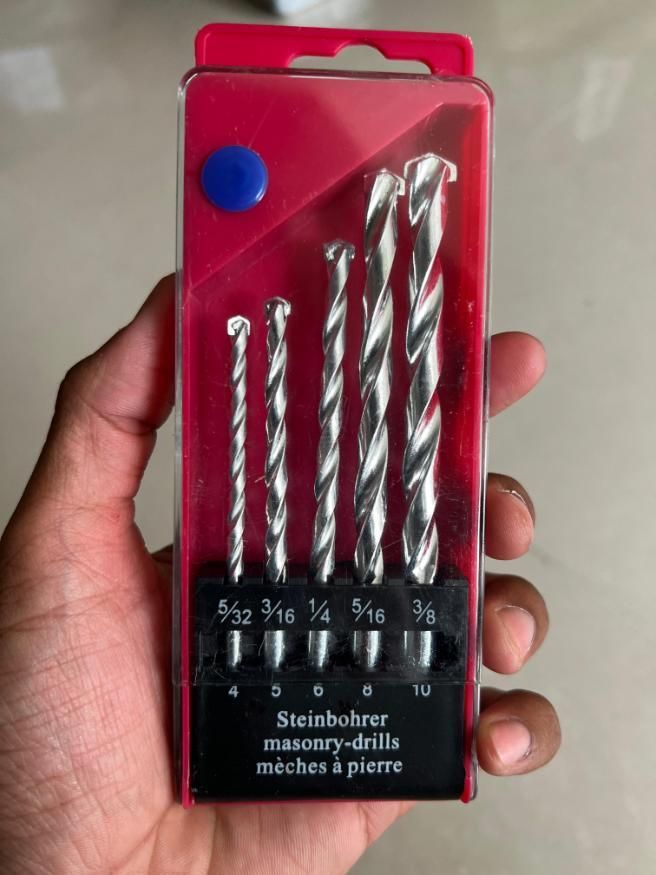 Drill Bit Set (Assorted, 5-Piece) 8feb97-4