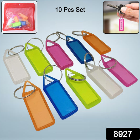 10 Pc Keychain Tag Label Used For Decorative Purpose On Keys And All Your Brand