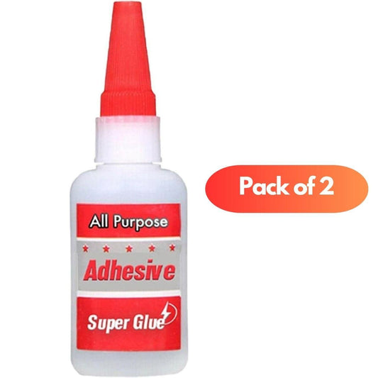 All Purpose Adhesive Super Glue 60 ml Pack of 2 8feb97-4