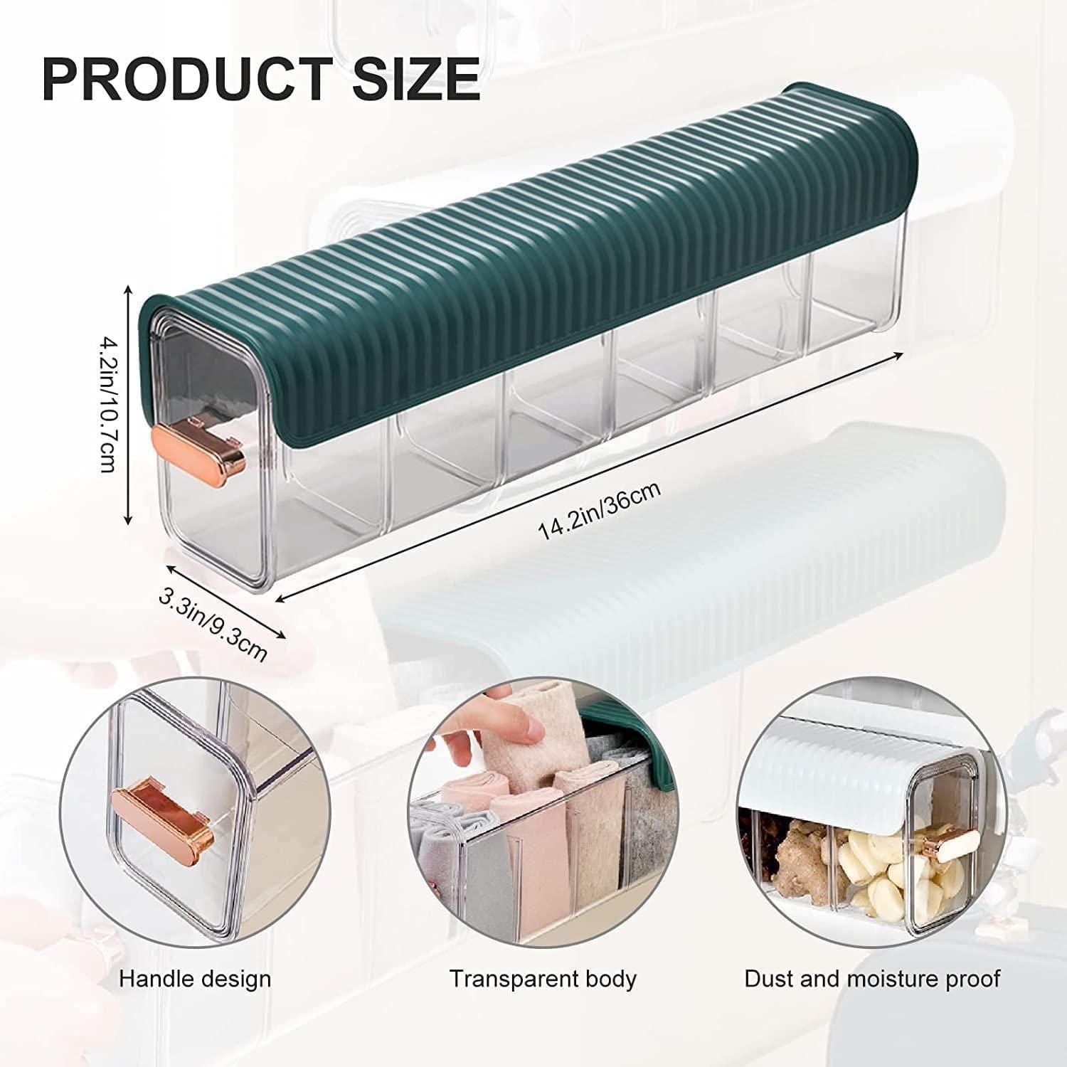 Clear Wall Mounted Drawer Organizer 8feb97-4