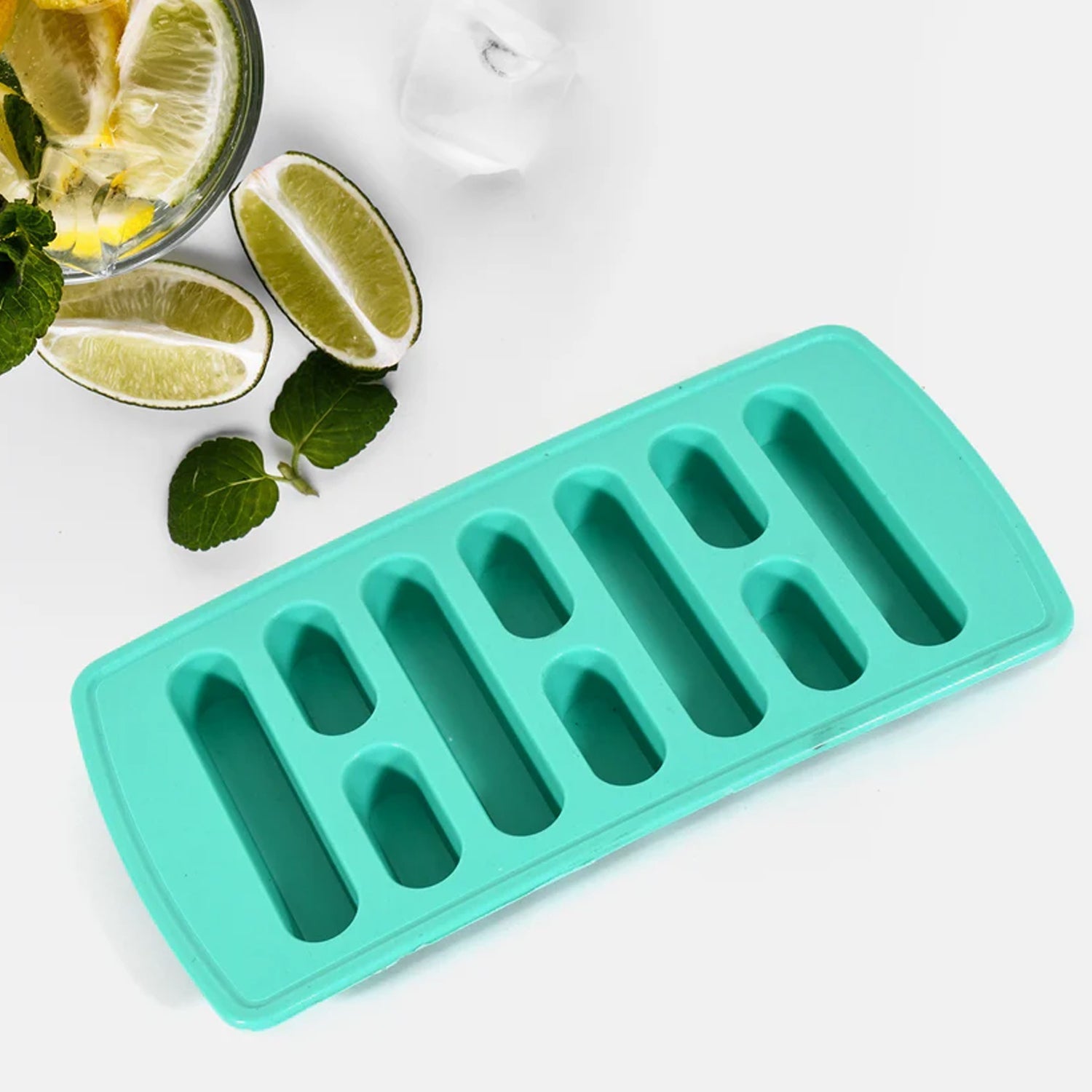 1 Pc Fancy Ice Tray, Used Widely In All Kinds Of Household Places While Making Ices And All Purposes Your Brand