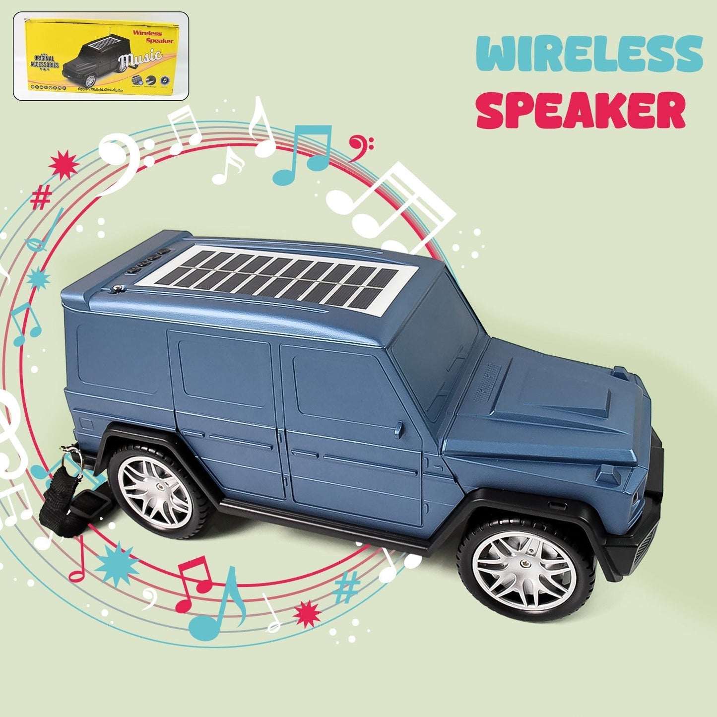 Thar Wireless And Solar Powered Speaker Your Brand