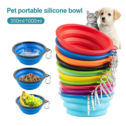 Foldable Silicone Pet Feed Bowl 8feb97-4