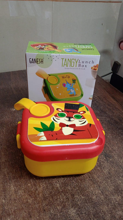 Ganesh Tangy Kids Stainless Steel Lunch Box Your Brand