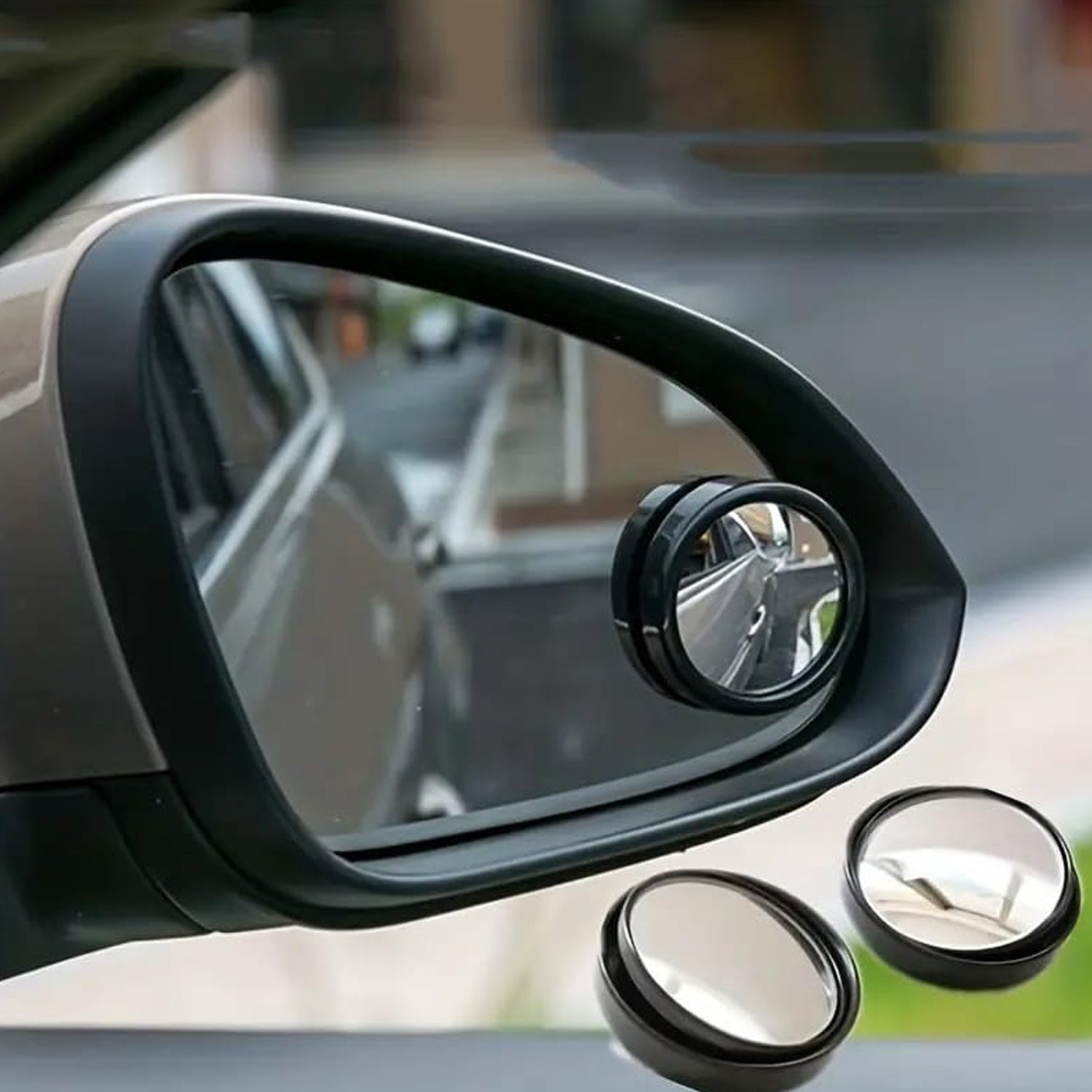 360° Blind Spot Convex Rear View Mirrors (2-Pack) Your Brand