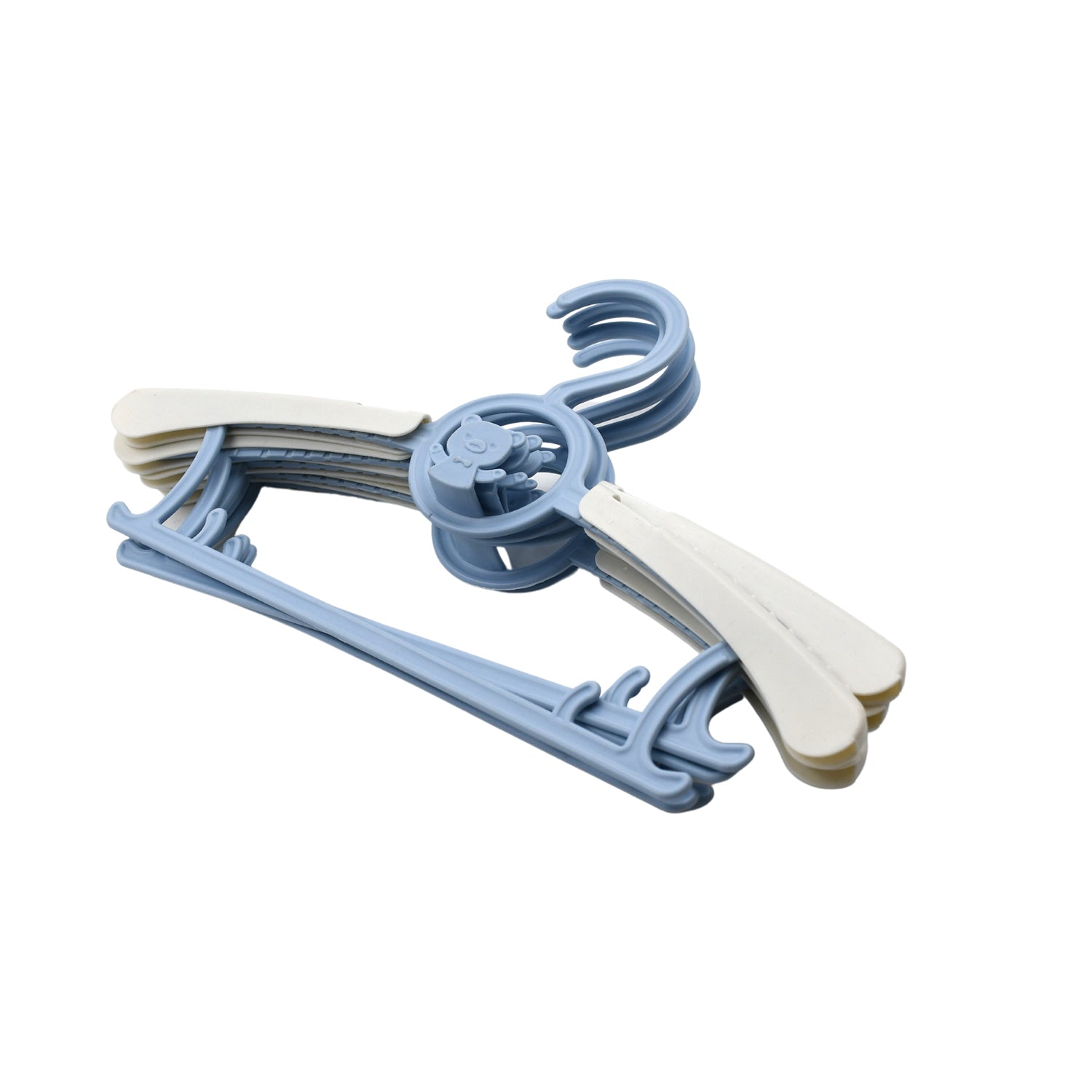 Large Adjustable Plastic Dress Hangers – Space-Saving & Lightweight (5 Pc) Your Brand