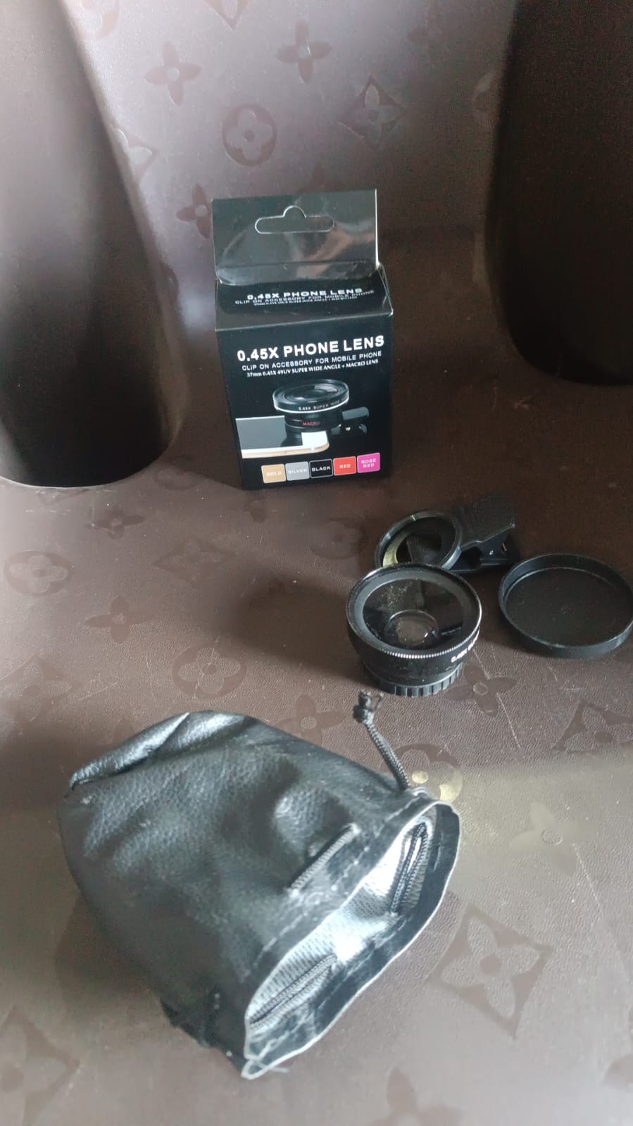 0.45X Camera Lens External Phone Lens Phone Camera Lens (With Color Box / 1 Pc) Your Brand