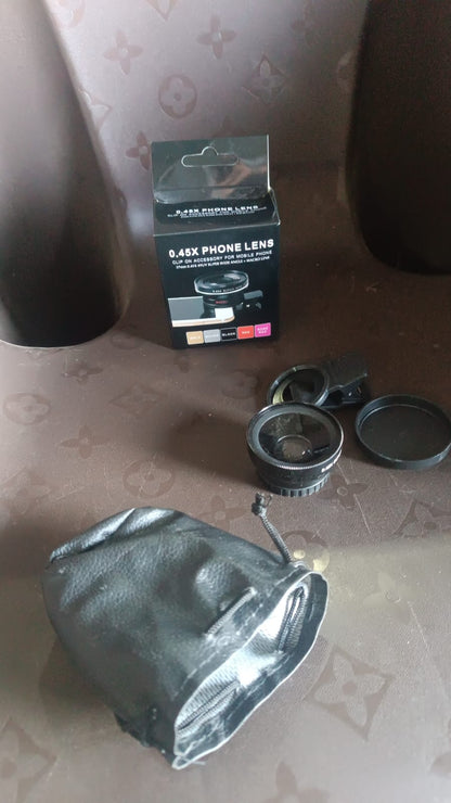 0.45X Camera Lens External Phone Lens Phone Camera Lens (With Color Box / 1 Pc) Your Brand