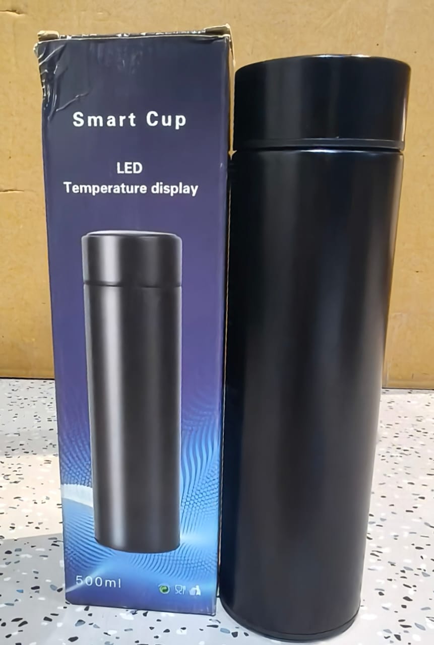 Black Vacuum Insulated Water Bottle (1 Pc / 500ML) Your Brand