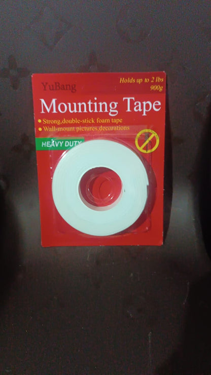 Small Strong Double Sided Tape Foam Mounting Tape (1 Pc / Small) Your Brand