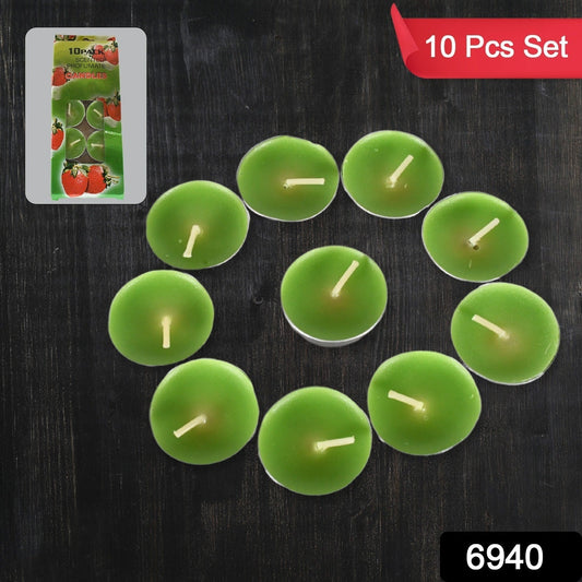 8-9 Hour Unscented Smokeless Candles – For Diwali, Christmas, Weddings, Parties & Mood Dinners, Diwali (10 Pc) Your Brand