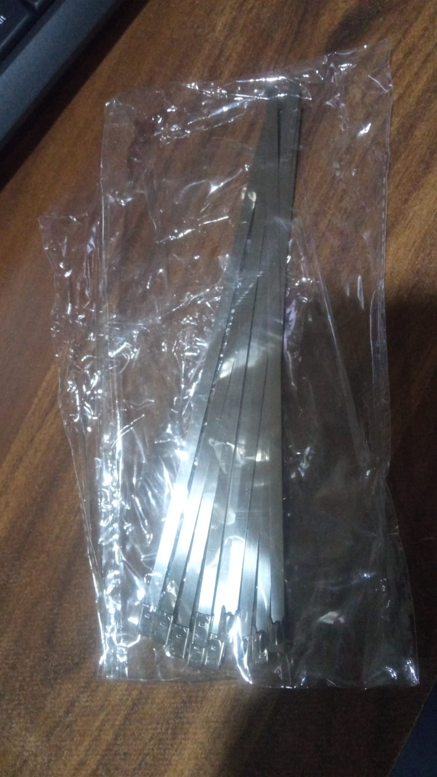 Multipurpose Stainless Steel Cable TIE (10 pcs Set / 4.6x200MM) Your Brand