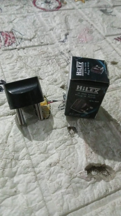2 Pin 4 Amp. Conversion Electrical connector Plug, 2 PIN Plug Converter, Plug Adapter With Color Box (1 Pc ) Your Brand