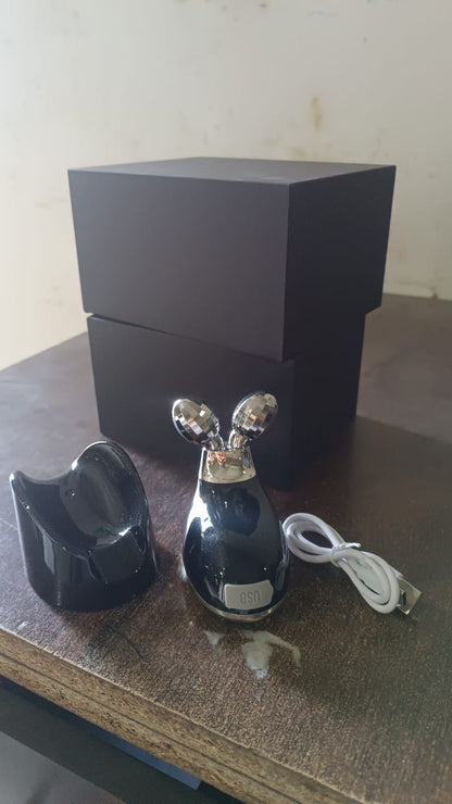 Microcurrent- Facial- Device, Micro current Face Massager Roller (1 Pc) Your Brand