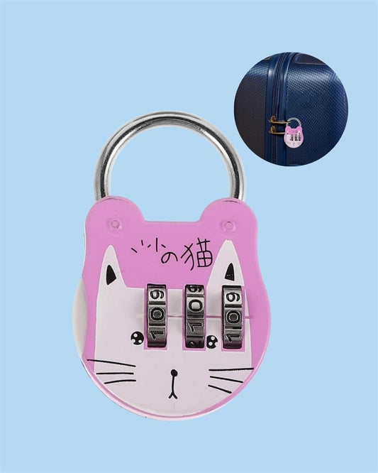 Mini Luggage Lock Anti-theft Travel Bag Digit Code Lock Gym Locker 8feb97-4