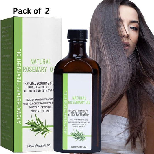 Natural Rosemary Oil 200Ml (Pack of 2) THE GIR FARMER