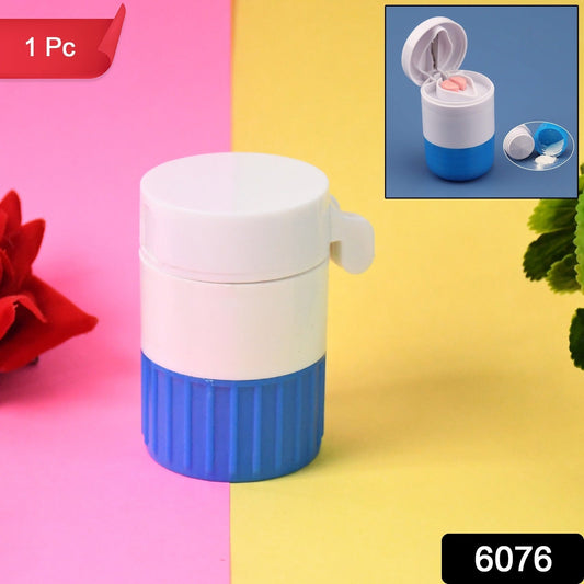 4-in-1 Medicine Cutter, Crusher, Storage Box for Pills Organivo