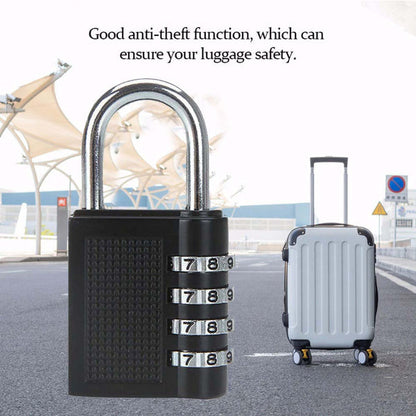 '-4 Digit Combination Padlock Your Brand