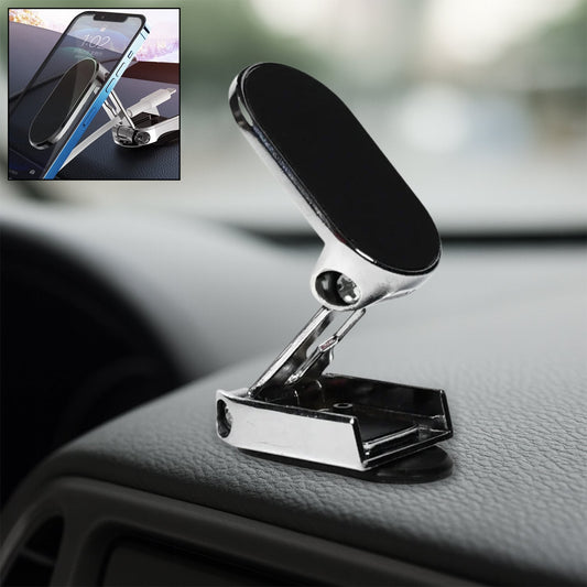 360° Rotating Magnetic Car Phone Holder in Metal (1 Pc, Folding) Your Brand