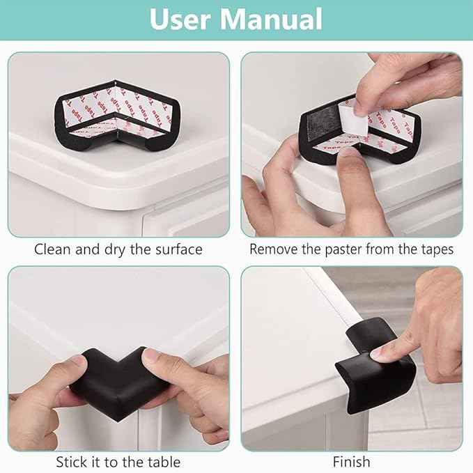 Baby Proofing Corner Guards 10Pcs
