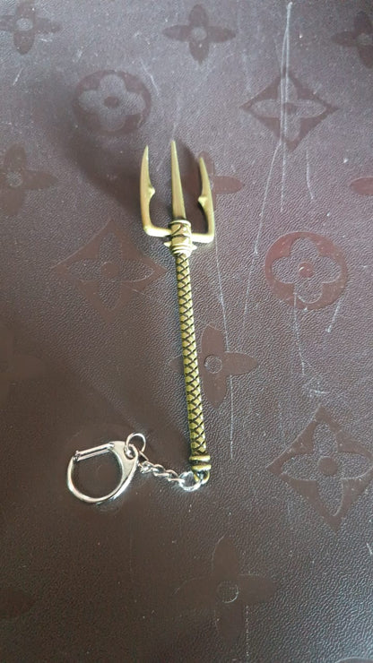 Aquaman Metal Keychain - Durable Stainless Steel Design (1 Pc) Your Brand