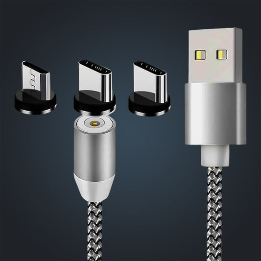 3 in 1 Magnetic Multi Charging Cable (1 Pc) Your Brand