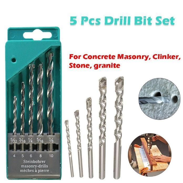 Drill Bit Set (Assorted, 5-Piece) 8feb97-4
