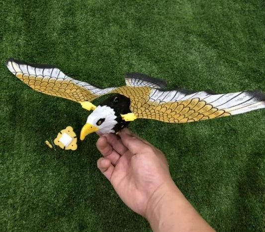 Realistic Flying Eagle Bird Toy with Spread Wings 8feb97-4