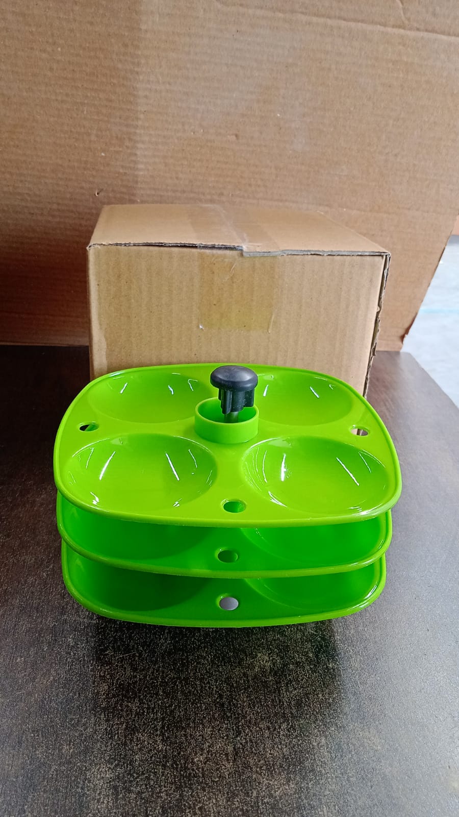 3 Layer Idli Stand for Holding and Serving Idlis (Household Kitchen Use) storenzo