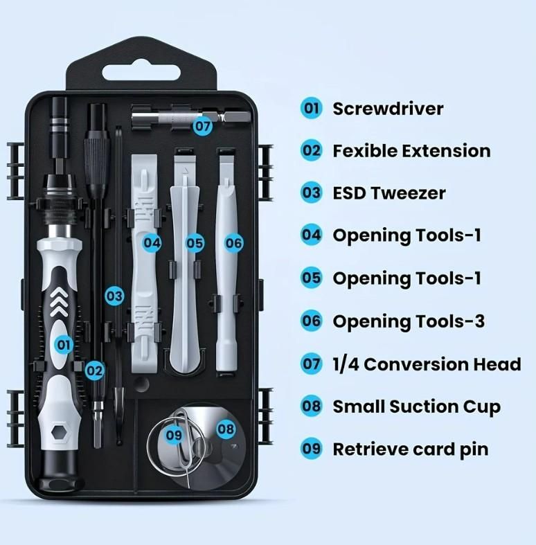 115 in 1 Screwdriver Set 8feb97-4