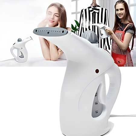 Fast Heat-up Portable Handheld Garment/Facial Vapor Steamer Iron Brush for Home and Travel Handy (Multicolour) THE GIR FARMER