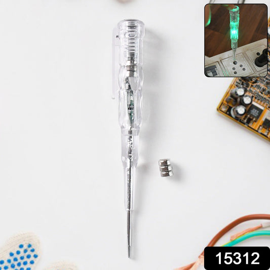 Electrical Detector Slotted Screwdriver With Small Batteries (1 Pc) Your Brand