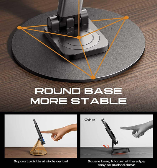 Mobile Phone Stand 360� Rotation Height and Angle THE GIR FARMER