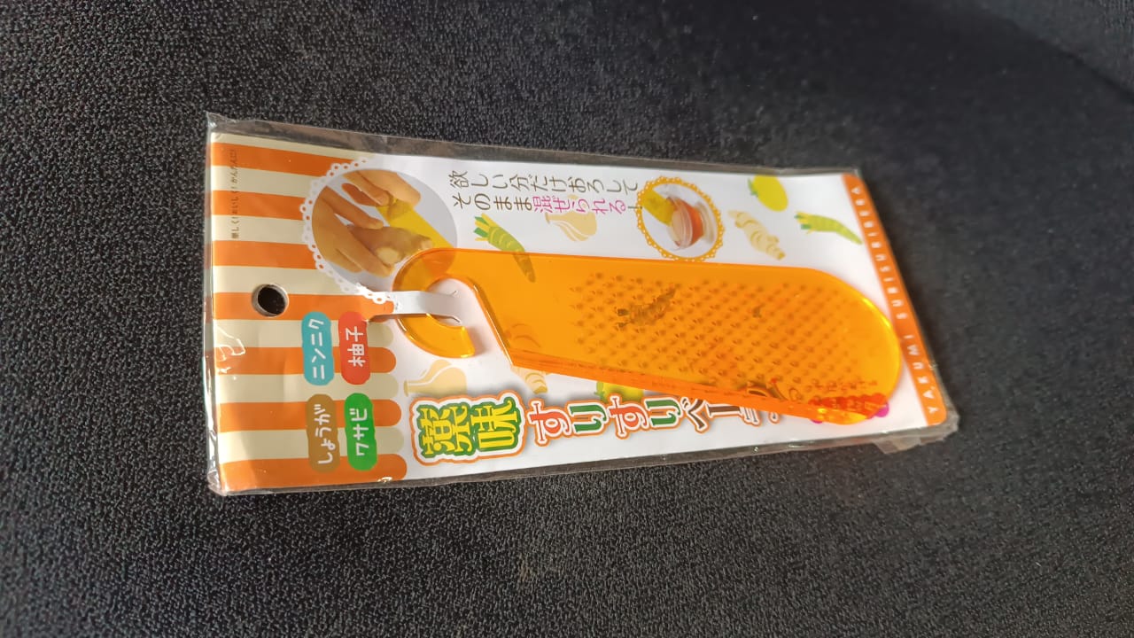 Multipurpose Garlic and Ginger Grater Peeler Tool with Hanging Hook – 1 Pc Your Brand