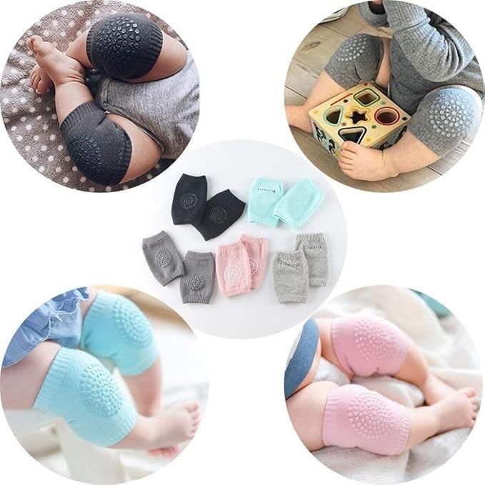 2 Pair Baby Knee Pad For Safety Crawling 8feb97-4