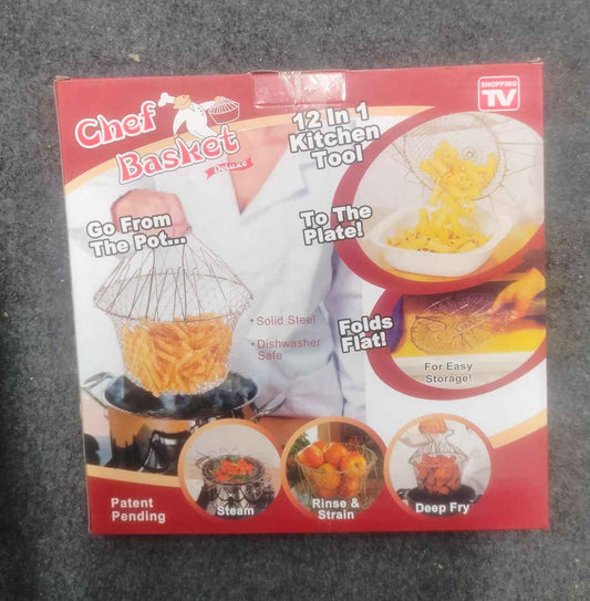 Foldable Strainer Chef Basket