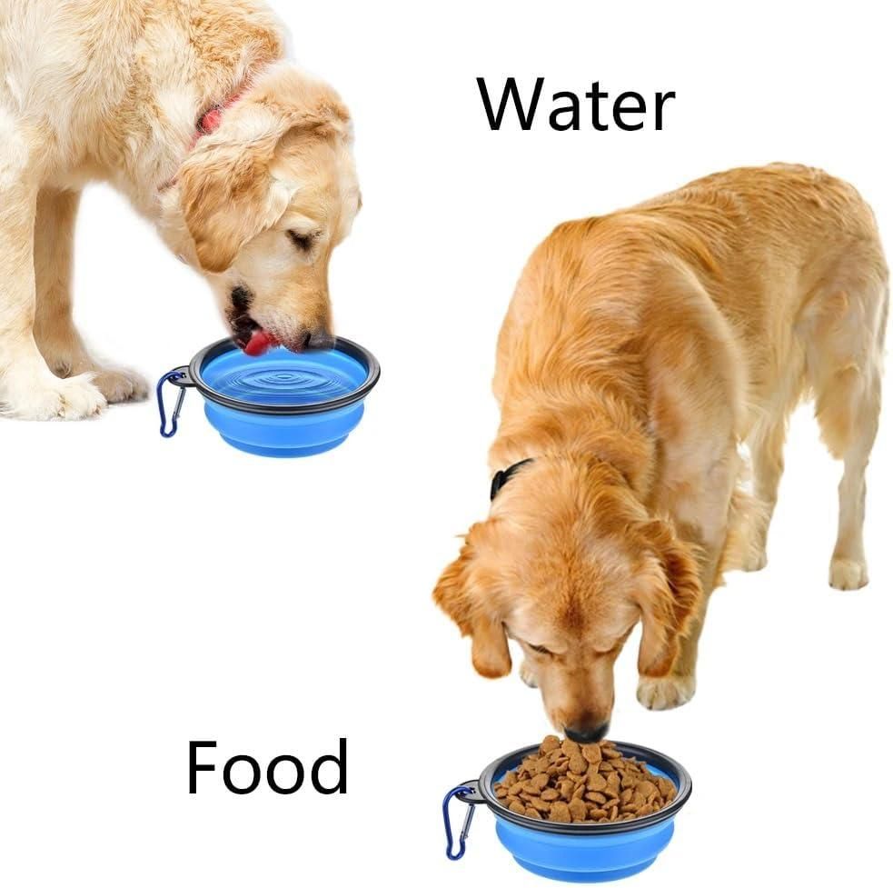 Foldable Silicone Pet Feed Bowl 8feb97-4