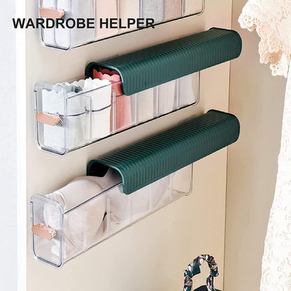 Clear Wall Mounted Drawer Organizer 8feb97-4