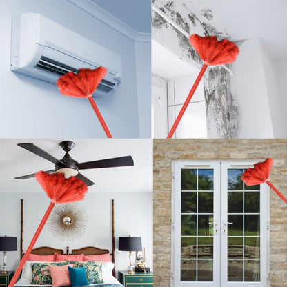 90-inch Metal Extendable Cobweb Brush – Ceiling, Fan & Light Dust Cleaning (MOQ: 3) Your Brand
