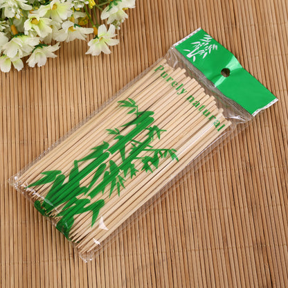 Natural Bamboo Wooden Skewers / BBQ Sticks for Barbeque and Grilling Your Brand