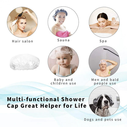 Disposable Shower Caps For Women (10 Pc Set), Hair accessories Your Brand