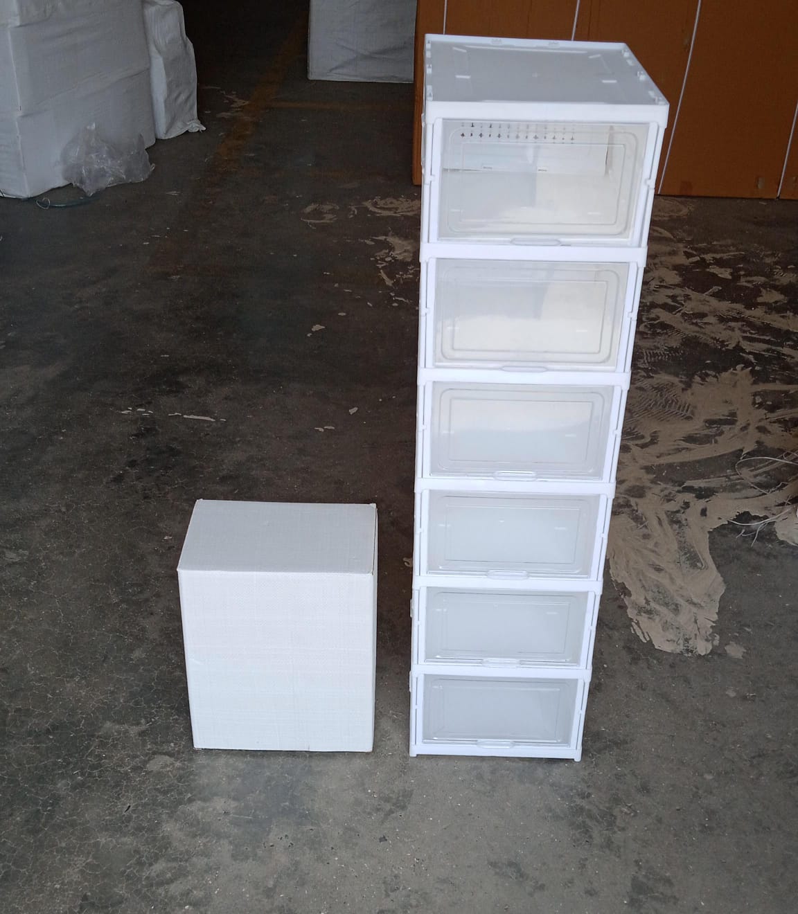 6-Layer Stackable Foldable Storage Organizer Cart for Clothes, Kitchen, Closet & Bathroom Your Brand
