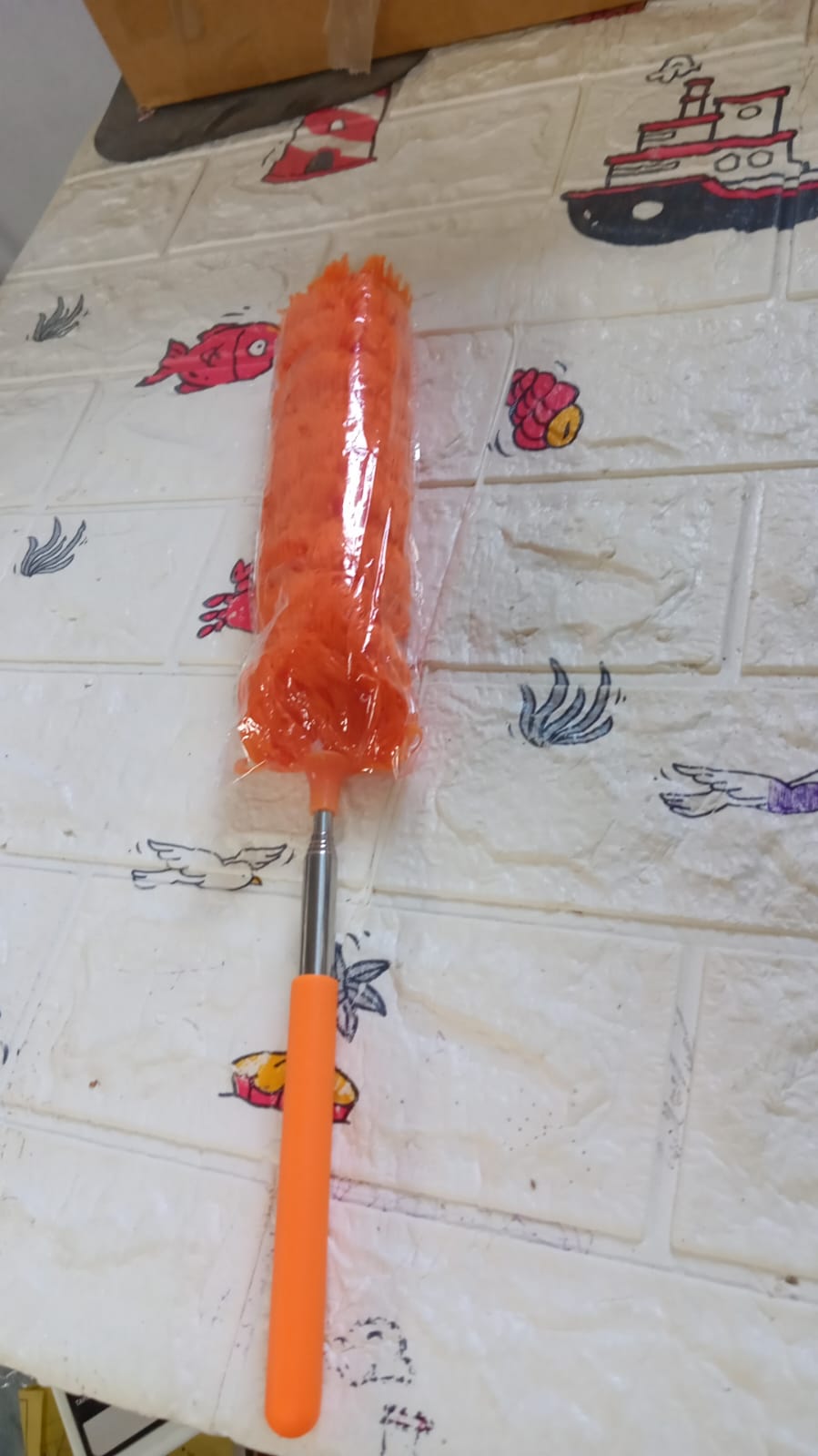 Adjustable Extendable Microfiber Duster – Washable Cleaning Tool Your Brand