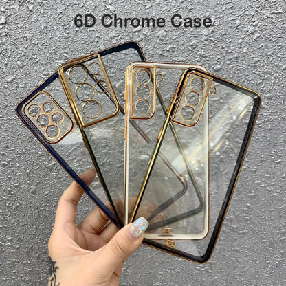 6D Golden Chrome Case For Oppo Your Brand