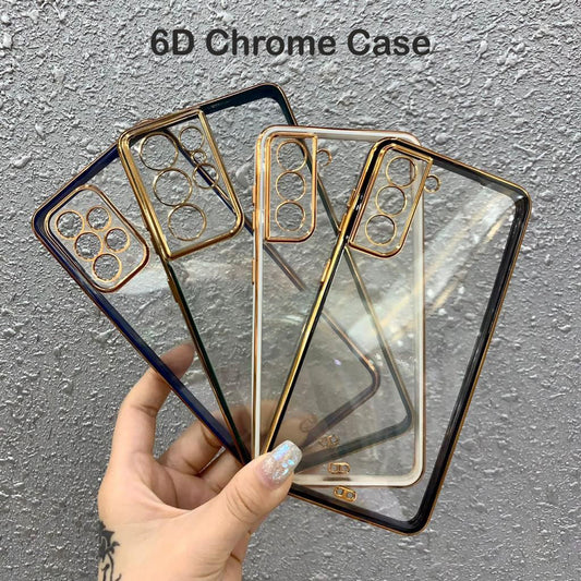 6D Golden Chrome Case For Oppo Your Brand