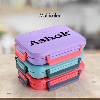 Customized Break Time Lunch Box Steel Plate Multi Compartment Lunch Box Carry To All Type lunch In Lunch Box & Premium Quality Lunch Box ideal For Office , School Kids & Travelling Ideal Your Brand