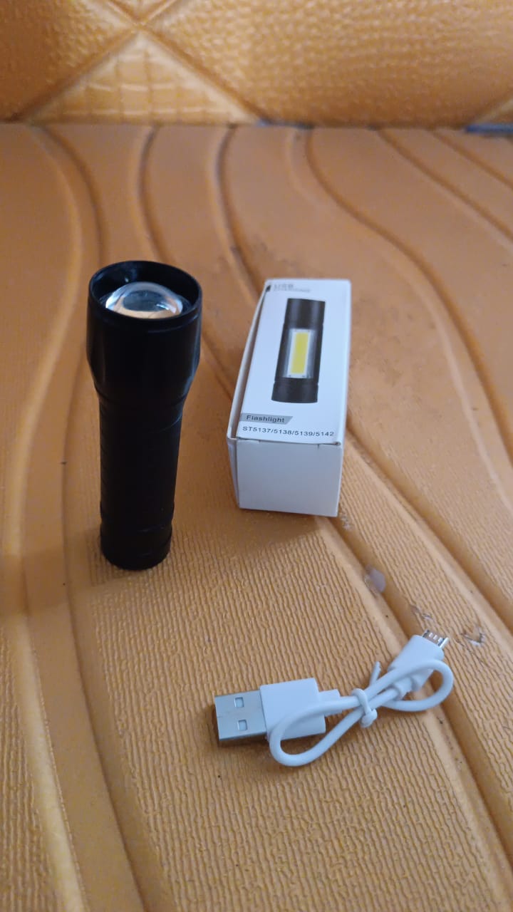 Mini 2 in 1 High Power Pocket Torch Light (1 Pc / Mix Design) Your Brand